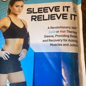 ❄️FREEZE SLEEVE, Cold or Hot Therapy Sleeve, Blue Size XXL, NEW Unopened Package